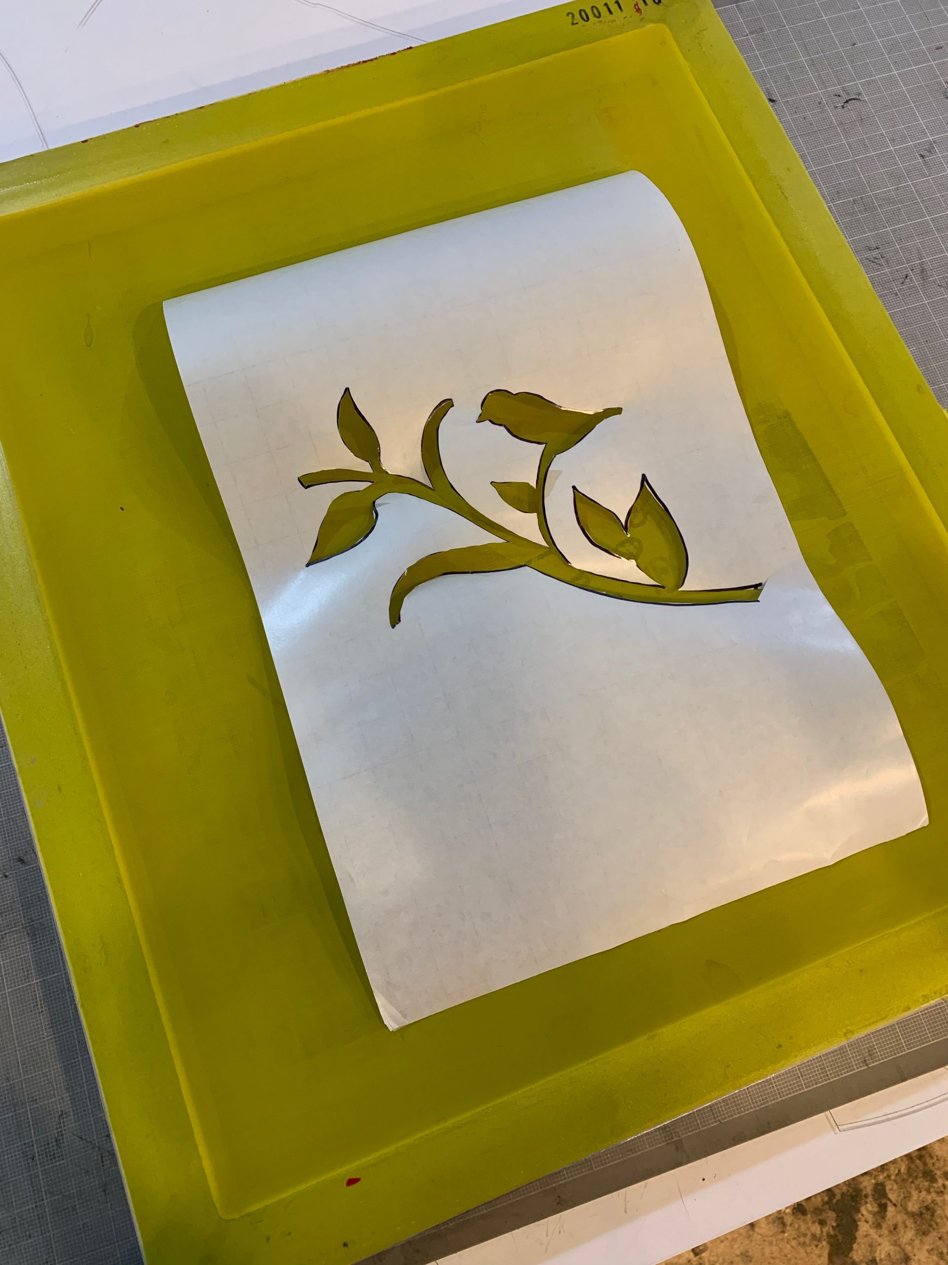 Make+Take: Freezer Paper Stencil Screenprinting