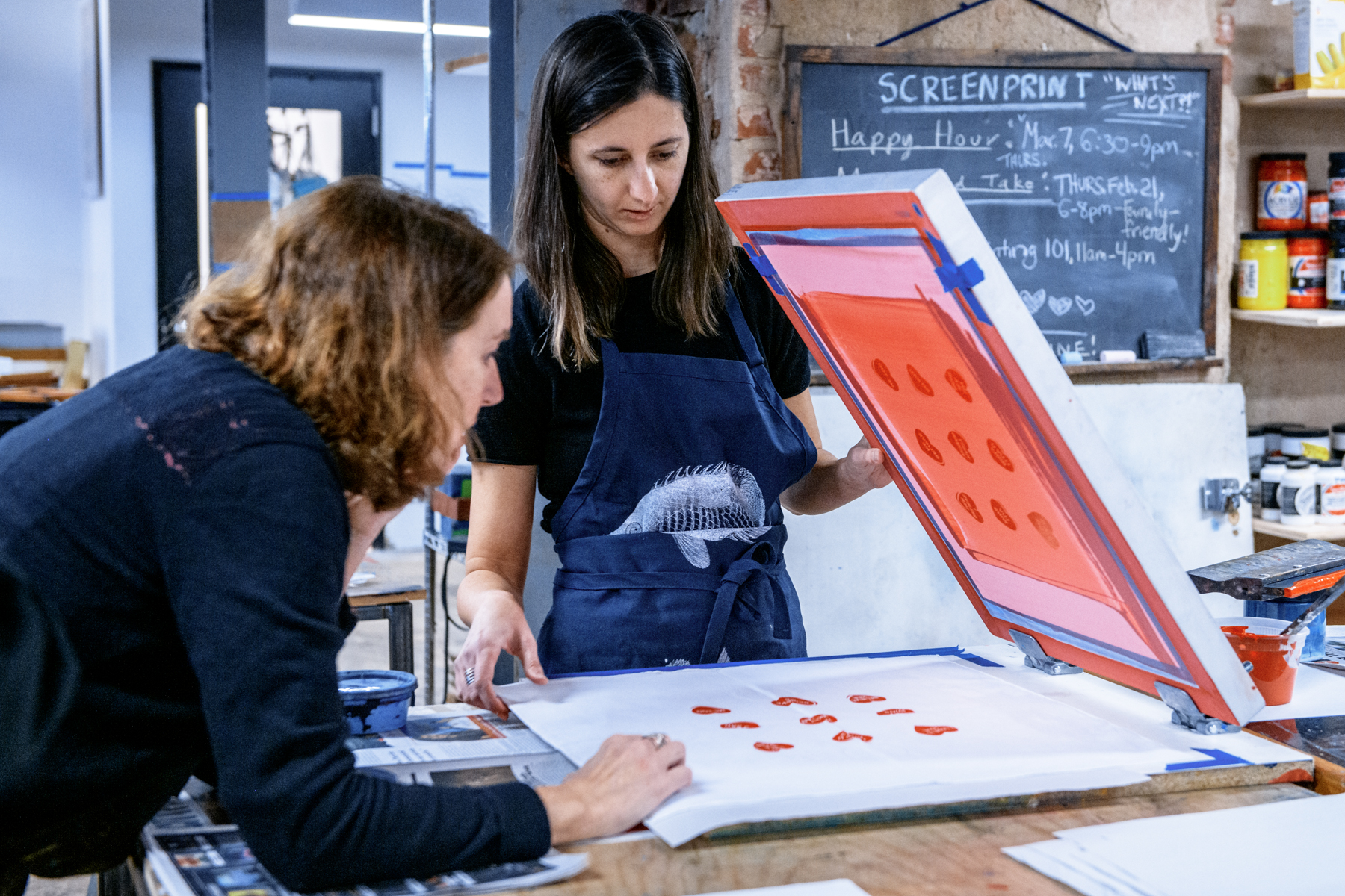 March Screenprinting Happy Hour